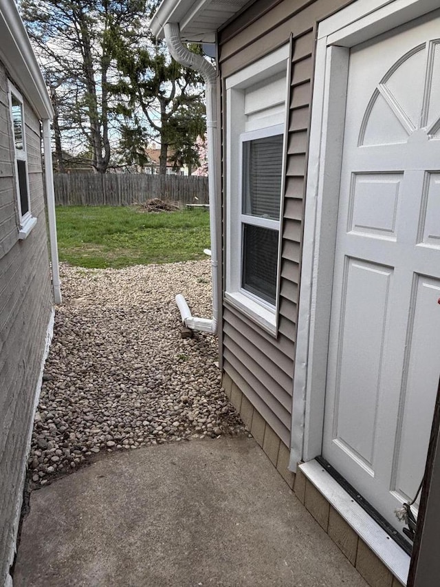 1742 Kremer Ave, Racine, WI 53402 - view of patio with fence