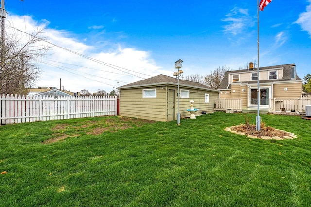 exterior space with fence
