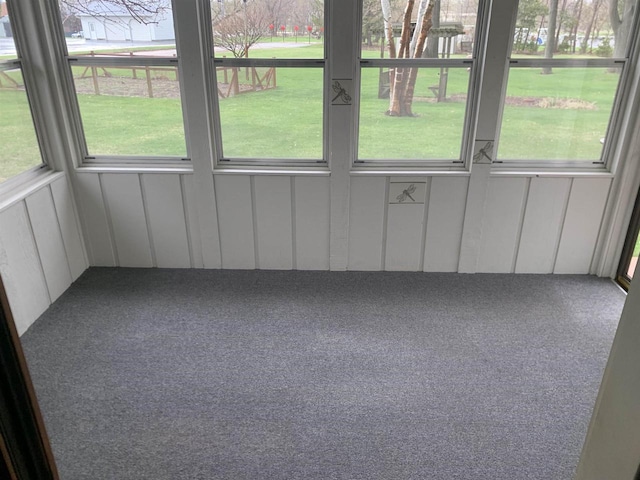 312 W Buehler Ave, Nekoosa, WI 54457 - view of unfurnished sunroom