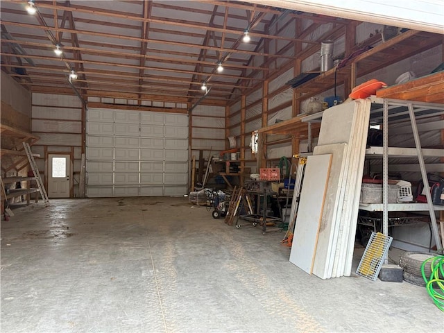 8523 Lakeside Rd, Trego, WI 54888 - view of garage