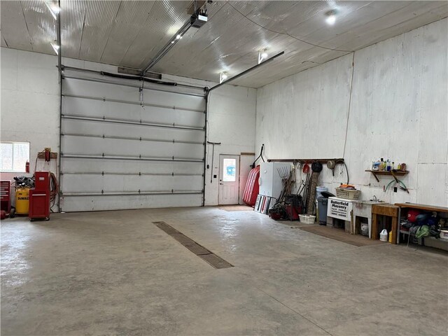 8523 Lakeside Rd, Trego, WI 54888 - view of garage