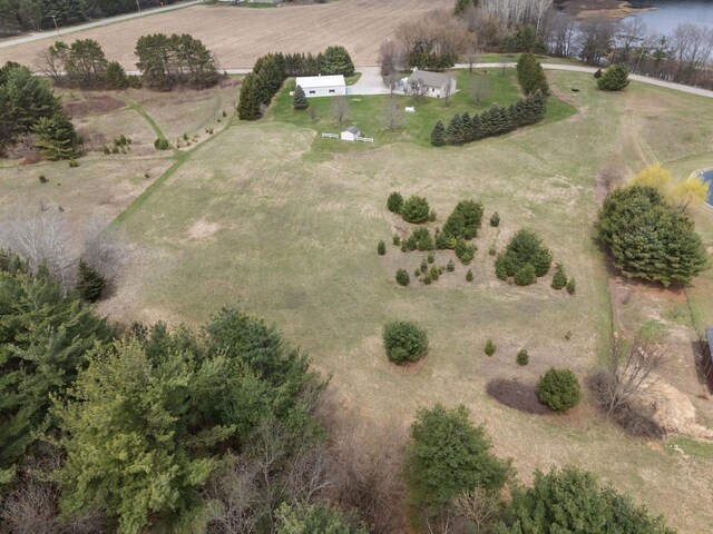 E2145 Johanson Rd, Iola, WI 54945 - drone / aerial view with a rural view