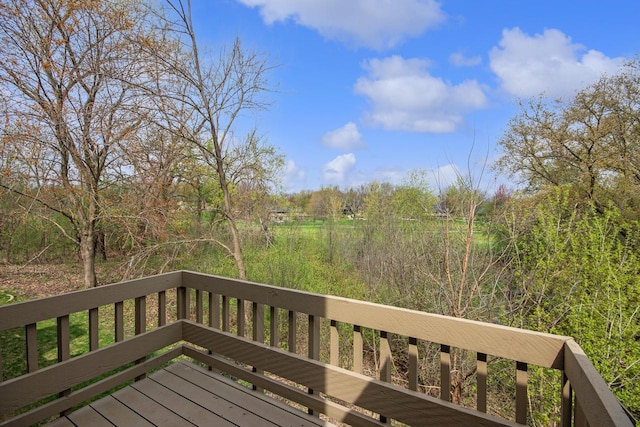 view of deck