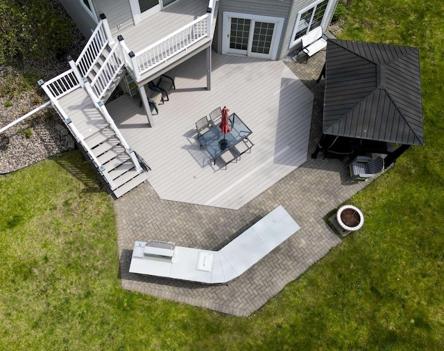 bird's eye view