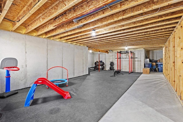 view of exercise room