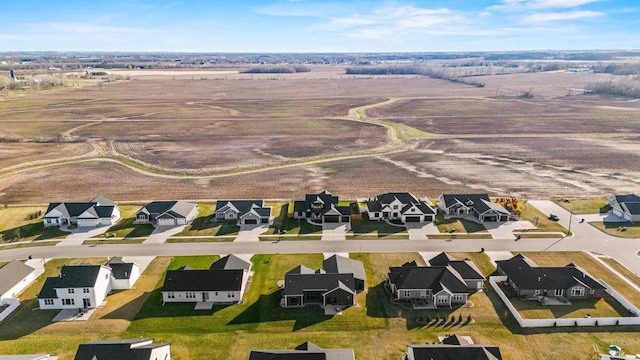 birds eye view of property featuring a residential view