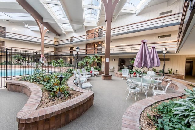 view of building lobby