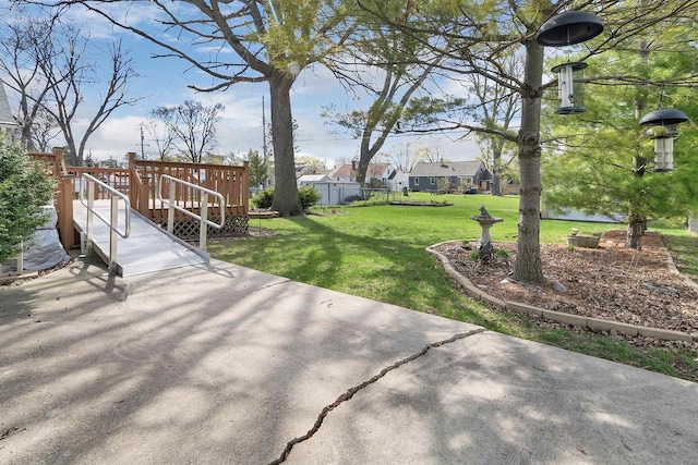 1112 Marquette Ave, Green Bay, WI 54304 - view of yard featuring fence