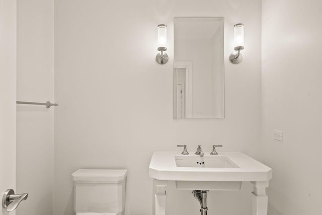 bathroom with toilet