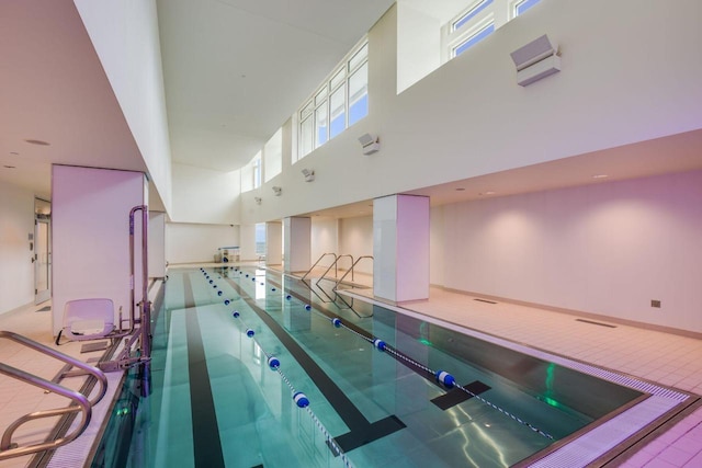 view of pool