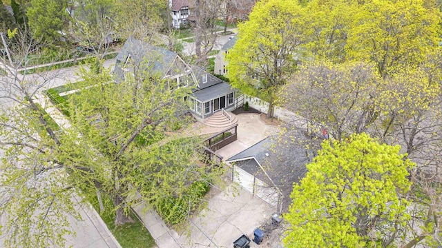drone / aerial view