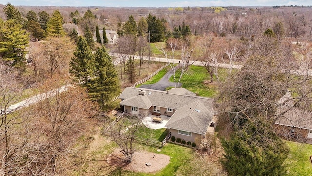 aerial view