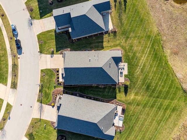 drone / aerial view