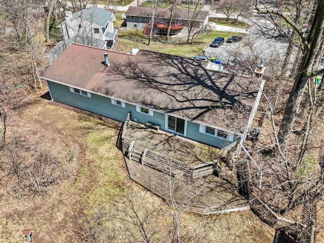 drone / aerial view
