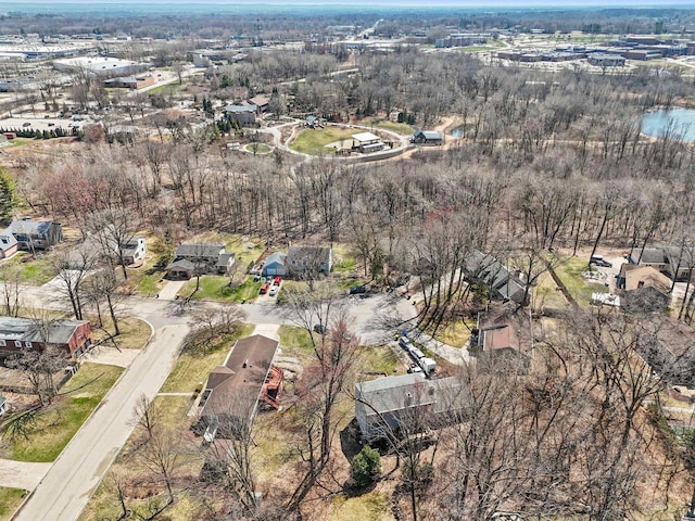 drone / aerial view
