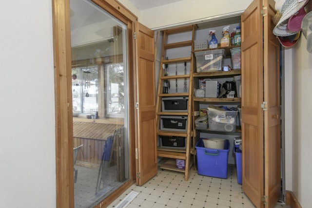 view of storage