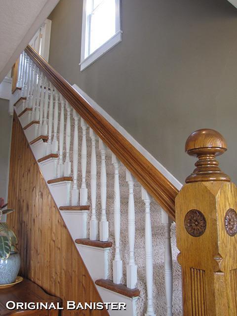 view of stairway