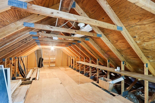 S9073 Timbercrest Trl, Prairie Du Sac, WI 53578 - view of attic