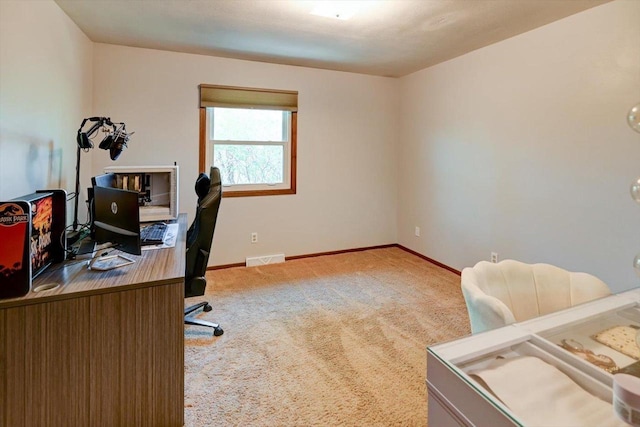 511 Linda Rd, Mount Horeb, WI 53572 - office area with carpet flooring and baseboards