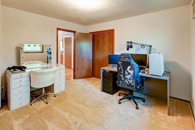 511 Linda Rd, Mount Horeb, WI 53572 - home office with carpet floors