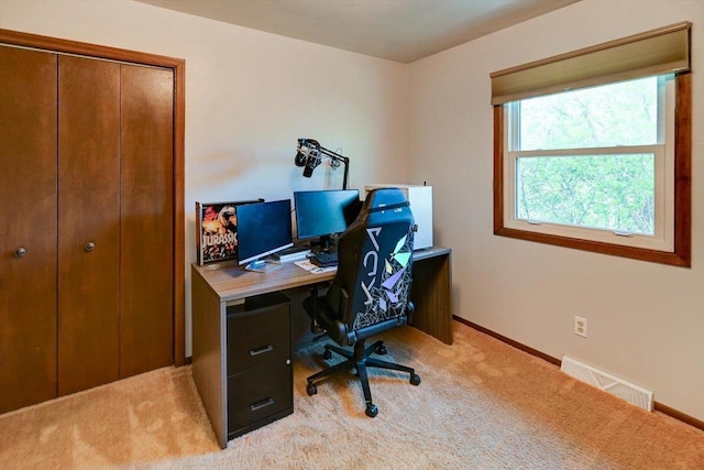 511 Linda Rd, Mount Horeb, WI 53572 - office area with light carpet and baseboards