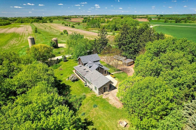 1410 Sun Prairie Rd, Marshall, WI 53559 - overview of rural landscape