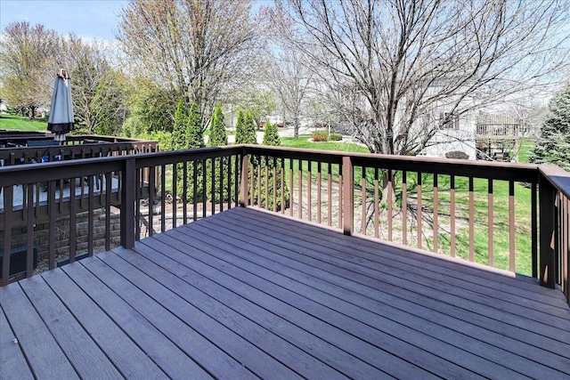 555 Kelvington Dr Unit 4, Sun Prairie, WI 53590 - view of deck