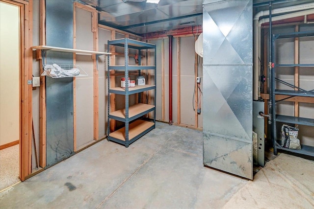 555 Kelvington Dr Unit 4, Sun Prairie, WI 53590 - unfinished below grade area featuring heating unit