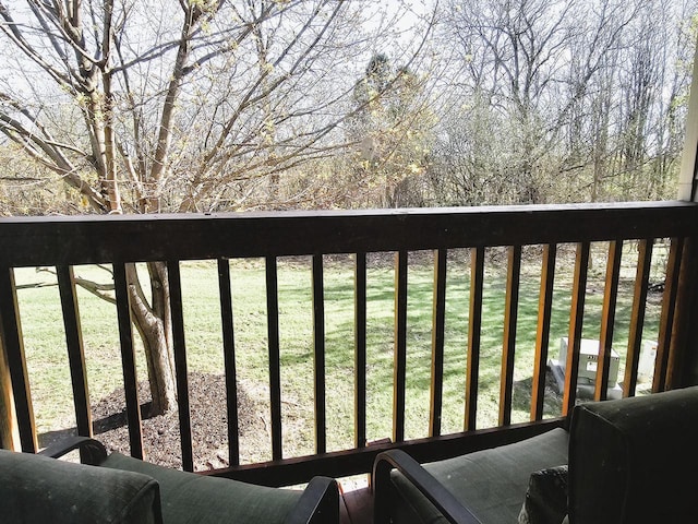 850 Evergreen Dr Unit 8, Hartford, WI 53027 - view of wooden balcony featuring a wooden deck