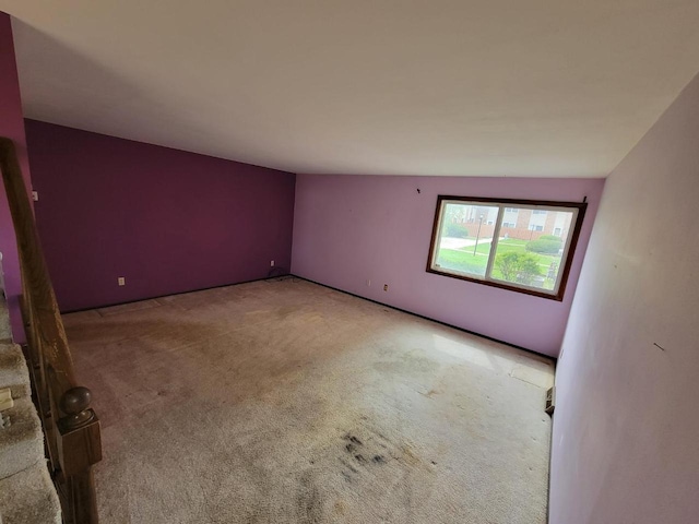 spare room with carpet