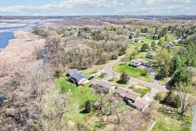 N6376 Hillcrest Rd, Pardeeville, WI 53954 - drone / aerial view