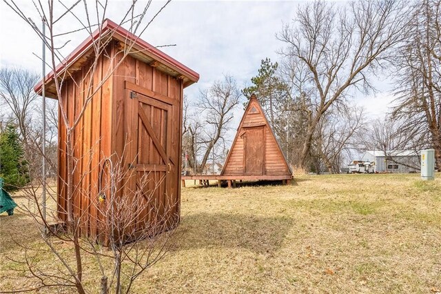W12141 Hwy 8, Bruce, WI 54819 - view of outbuilding featuring an outdoor structure