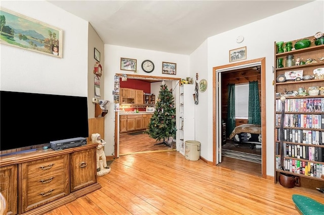 W12141 Hwy 8, Bruce, WI 54819 - interior space with light wood-style floors