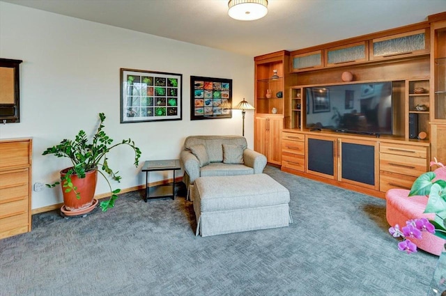 6610 Whittlesey Rd, Middleton, WI 53562 - living room featuring carpet floors