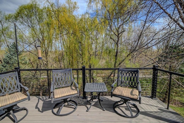 6610 Whittlesey Rd, Middleton, WI 53562 - view of deck