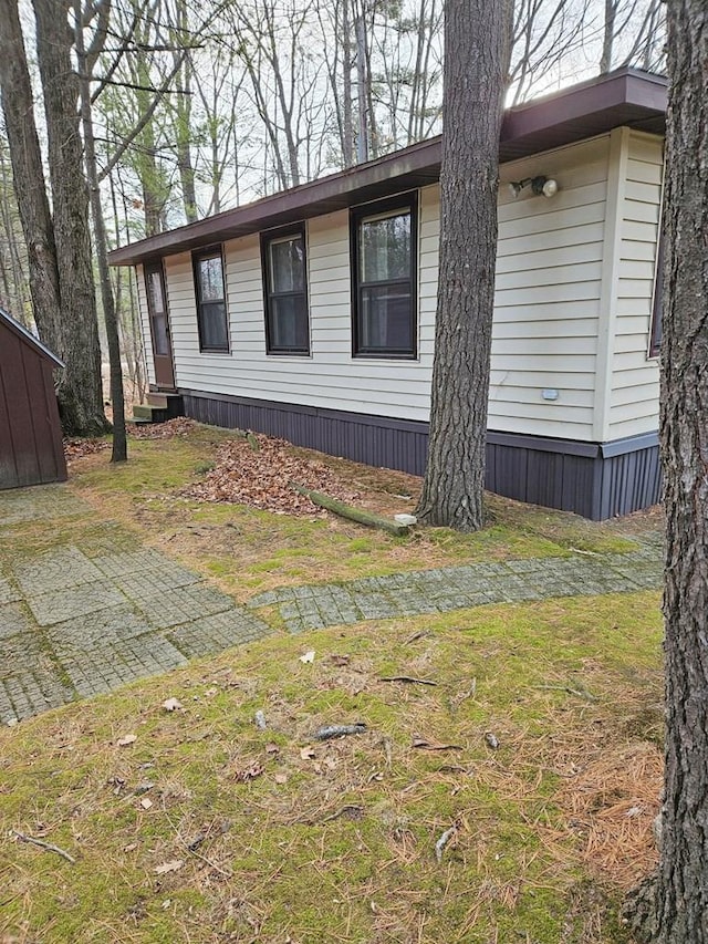 view of home's exterior
