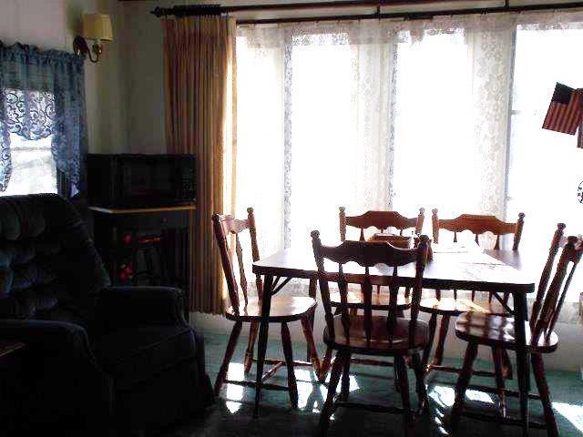 view of dining room