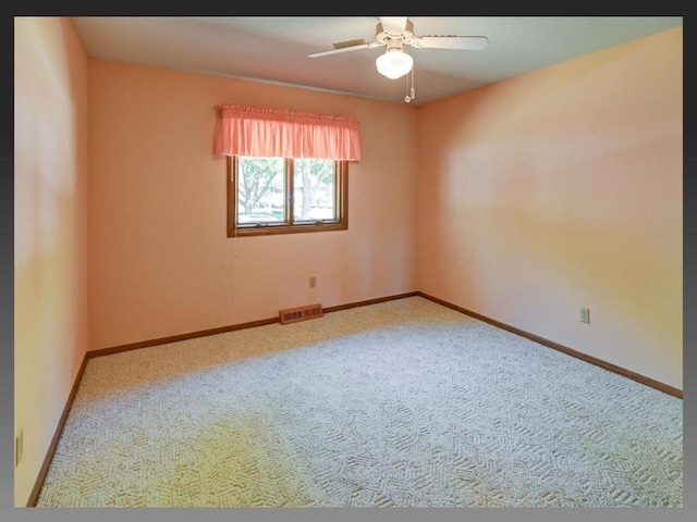 5401 Comanche Way, Madison, WI 53704 - carpeted empty room featuring ceiling fan and baseboards