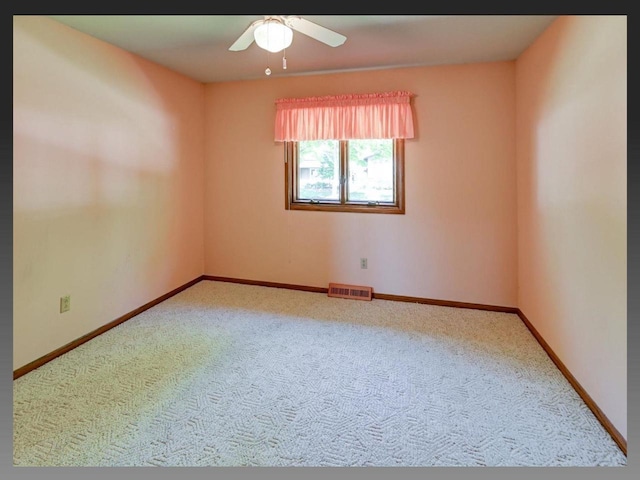 5401 Comanche Way, Madison, WI 53704 - carpeted empty room with ceiling fan and baseboards