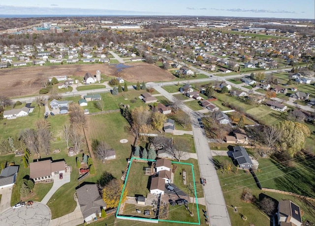 1992 London Rd, Green Bay, WI 54311 - aerial view with a residential view