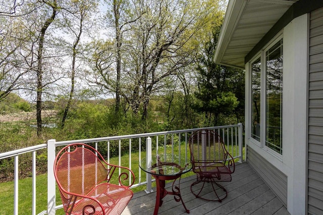 1111 Virgin Lake Dr, Stoughton, WI 53589 - view of balcony