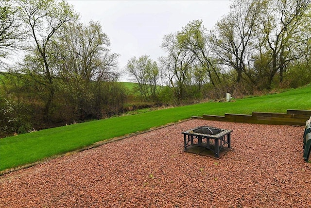 view of home's community featuring a lawn
