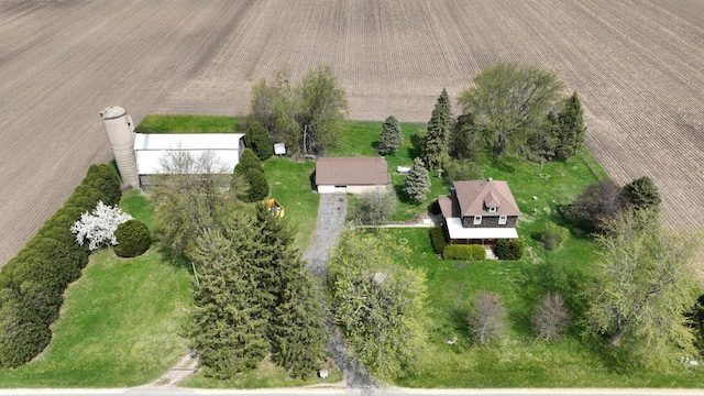 5986 Marsh Rd, Elkhorn, WI 53121 - aerial view with a rural view