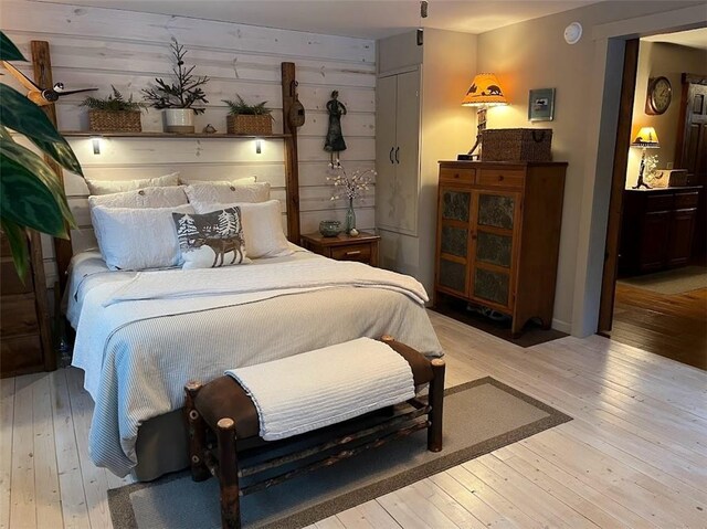 12014 102nd, Chippewa Falls, WI 54729 - bedroom featuring hardwood / wood-style floors