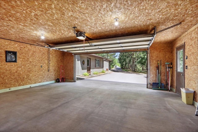 W11027B County Road O, Portage, WI 53901 - garage with a garage door opener