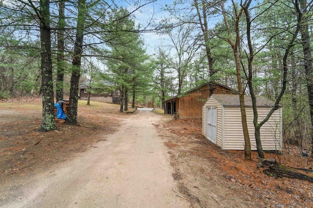 W7126 N Oakwood Cir, Neshkoro, WI 54960 - view of road featuring driveway