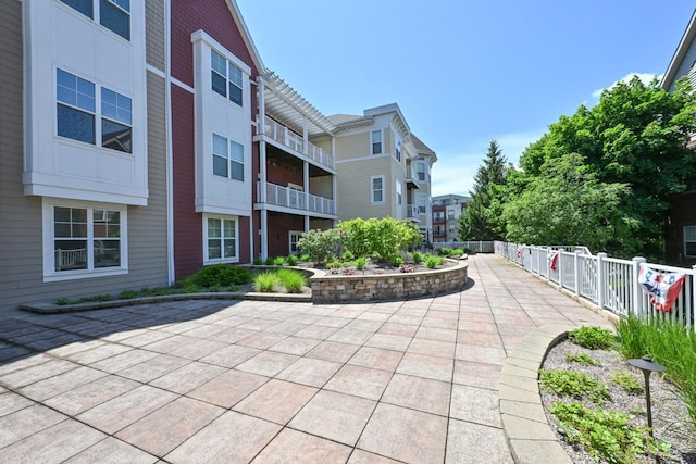 surrounding community featuring fence