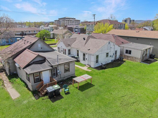 birds eye view of property featuring a residential view