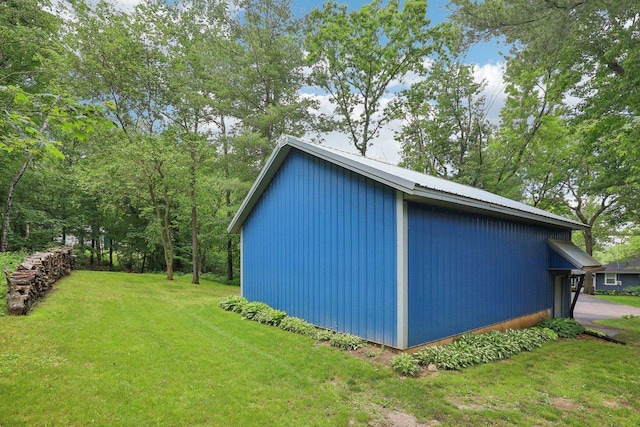 W10134 Schiefelbein Rd, Poynette, WI 53955 - view of home's exterior featuring a yard