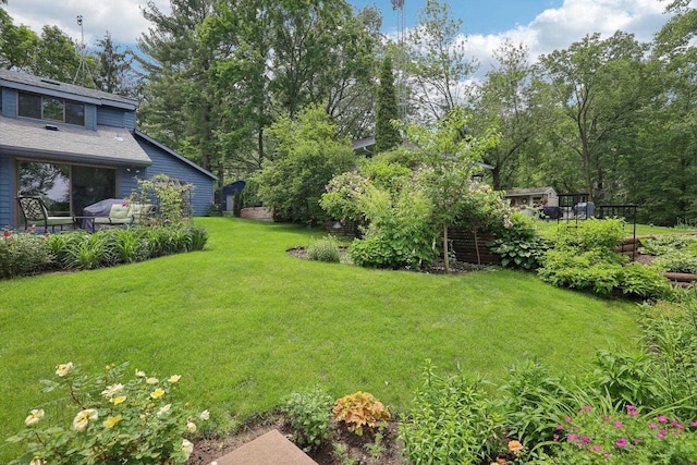 W10134 Schiefelbein Rd, Poynette, WI 53955 - view of yard